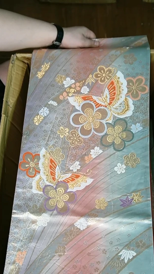 织绣织锦138六通蝴蝶