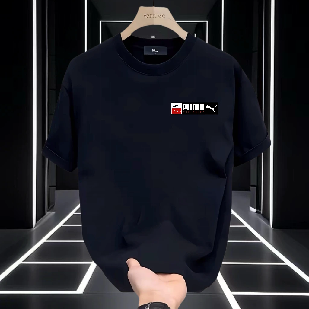 美式痞帅重磅纯棉短袖T恤青年男女款夏季ins潮牌男士圆领百搭上衣