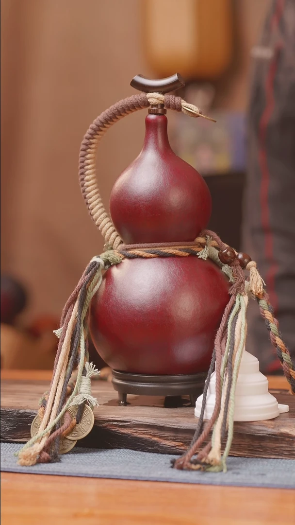 802号链接精品大漆葫芦现货现发[一物一拍]