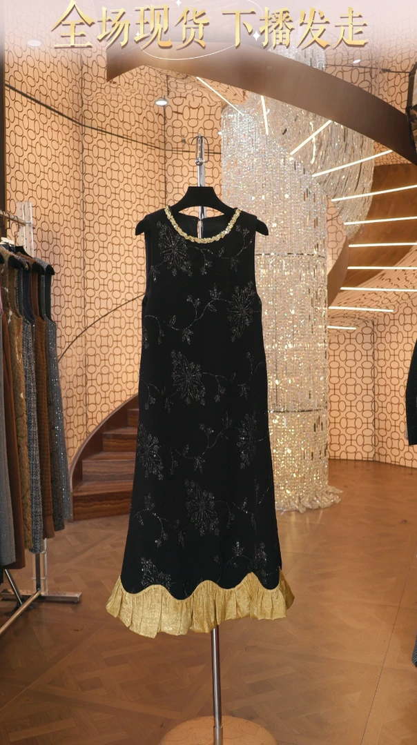 【青森专属】RJ店轻奢设计师女装连衣裙SZ7087