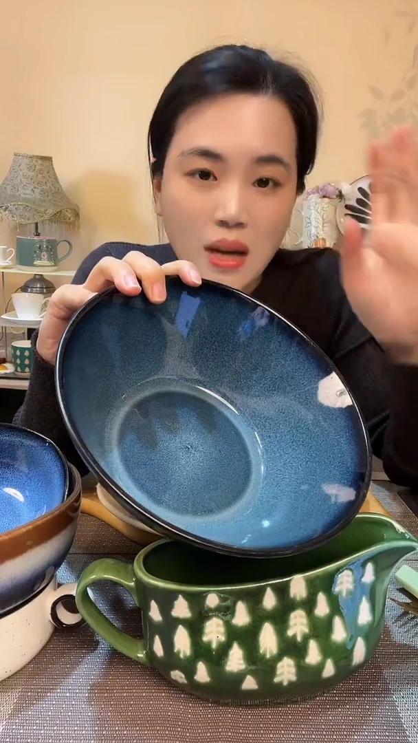 瓷片8英寸碗  微瑕介意勿拍