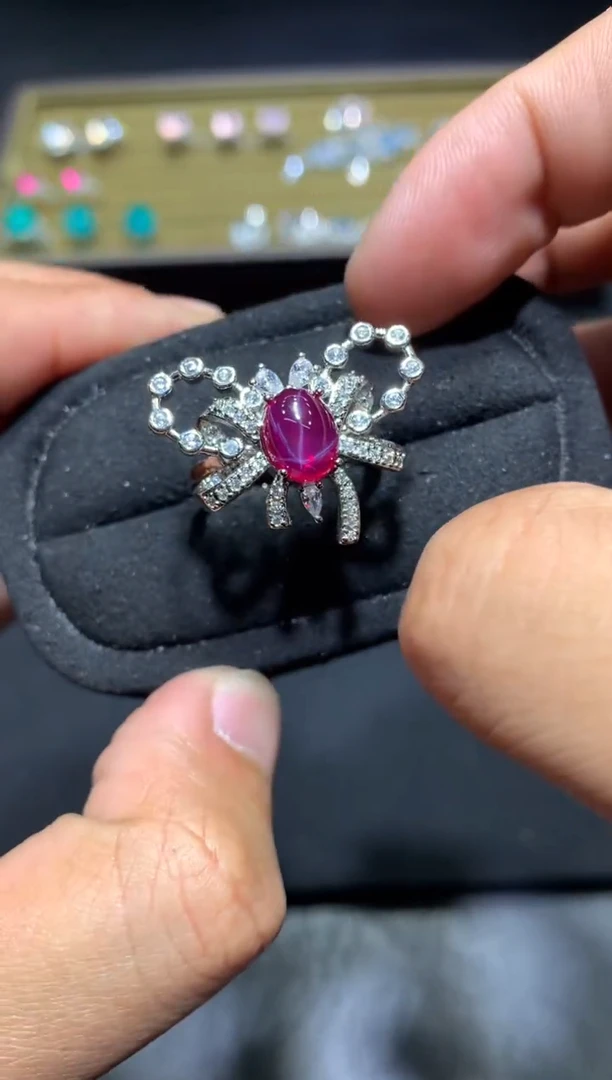 未镶嵌新烧红宝石F128【多样性发其一】