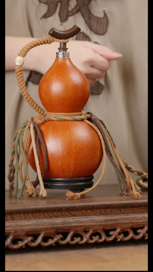 111号精品天然大漆酒葫芦一物一拍~