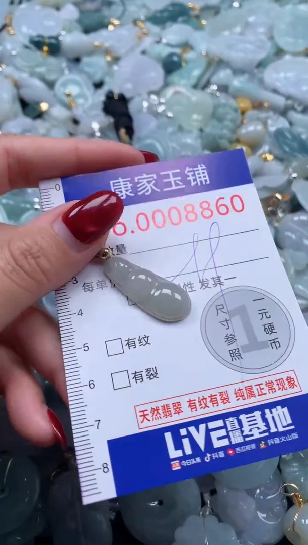 颈饰未镶嵌翡翠8860