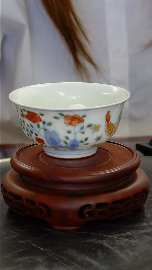 碗斗彩碗瓷器1329