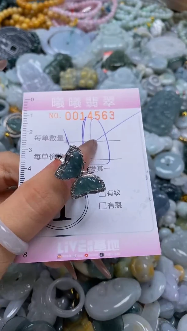 翡翠未镶嵌颈饰闪购0014563多样性发其一