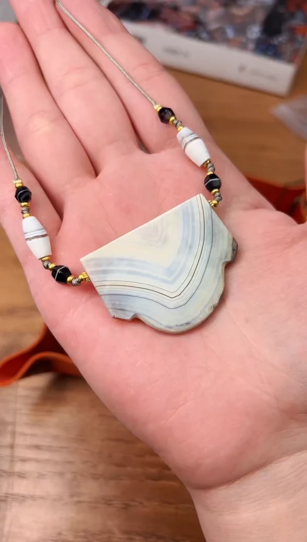 玛瑙/玉髓未镶嵌颈饰【 肖钟出品 】
