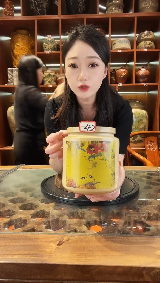 罐李旭泽作品小茶罐@42