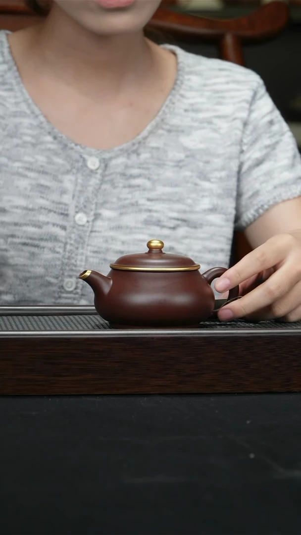 茶壶紫砂宜兴紫砂160cc0824