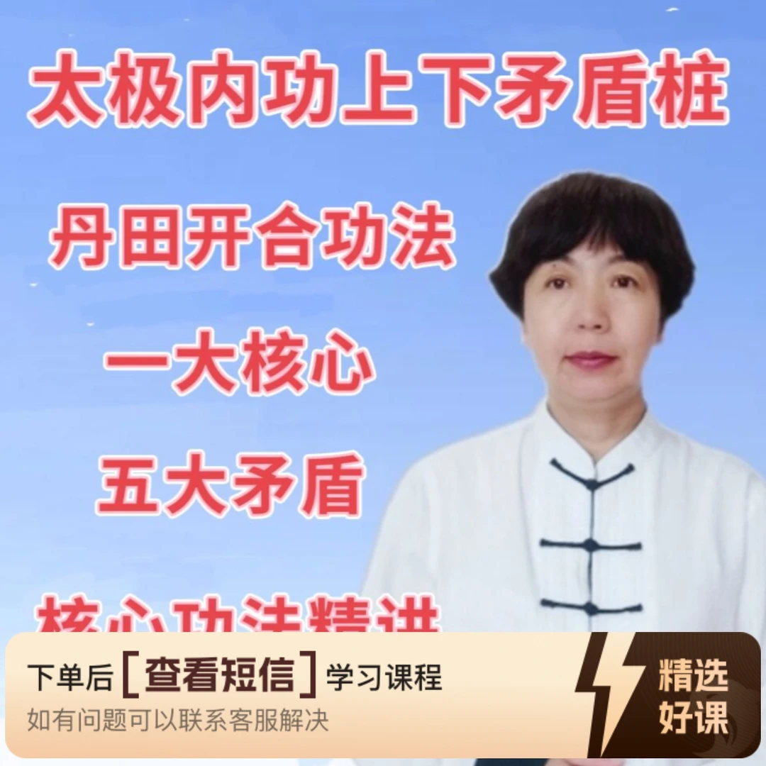 太极内功上下矛盾桩核心功法精讲（留意短信解锁课程）