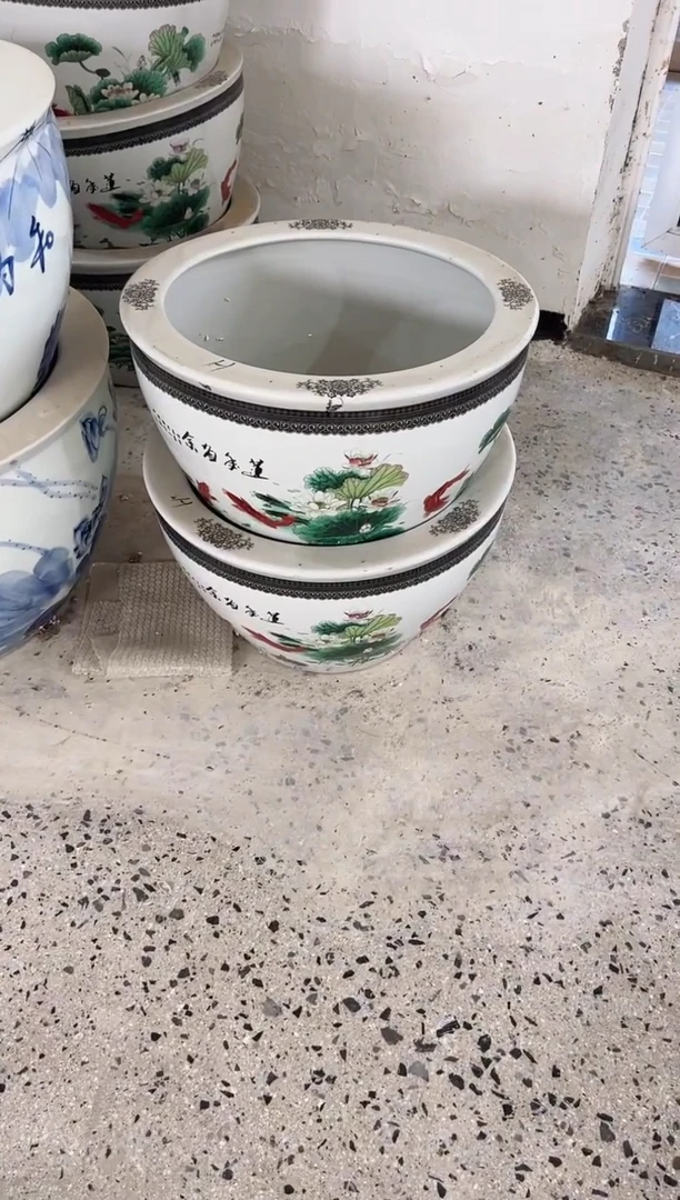 缸60直径莲连有余........