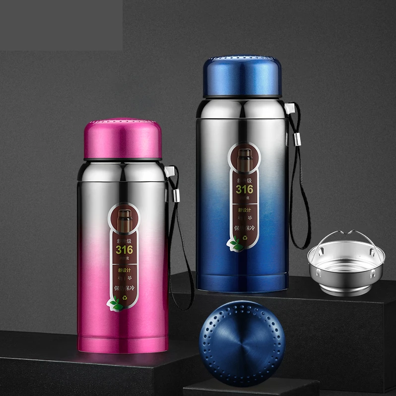 【粉丝专享】大容量商务保温杯户外便携家用保温杯泡茶杯男士