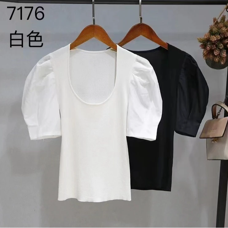 7176 (部分无水洗唛,介意慎拍)SANFAN新款针织衫