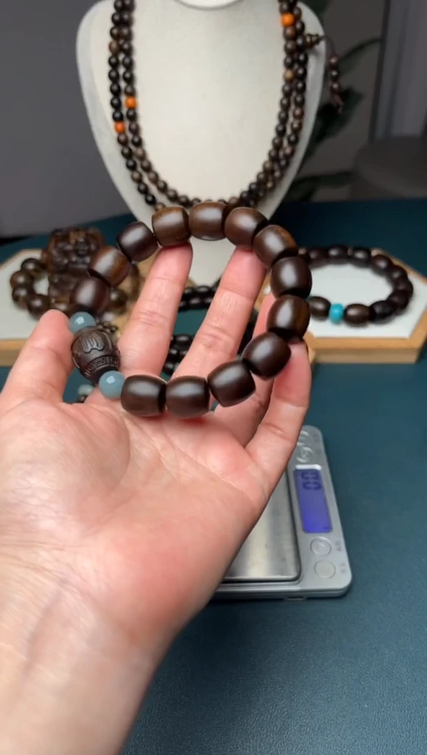 沉香沉香碎屑14mm越南芽庄白奇楠沉水