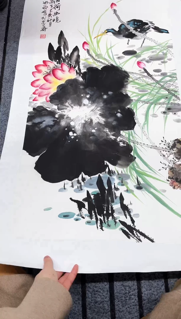 精品国画花鸟作品