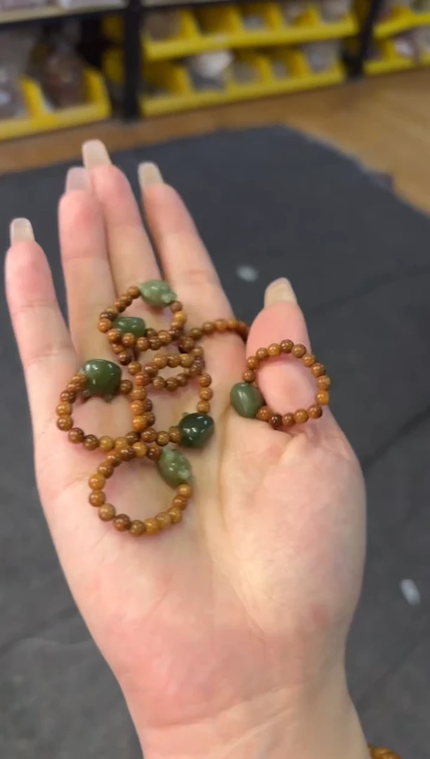 【闪购商品】和田玉（糖玉）颈饰未镶嵌库克和田碧玉小龙人戒指