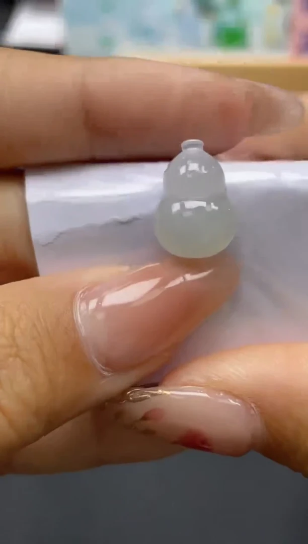 【闪购商品】定制翡翠18K金镶嵌天然翡翠A货37