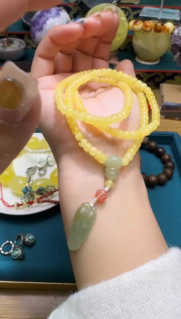 手链琥珀未镶嵌多样性发一件 210