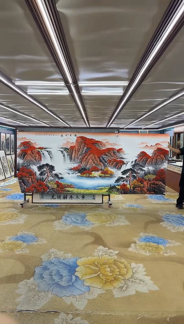 国画快*汉DC 刘雪红-大丈二-山水国画