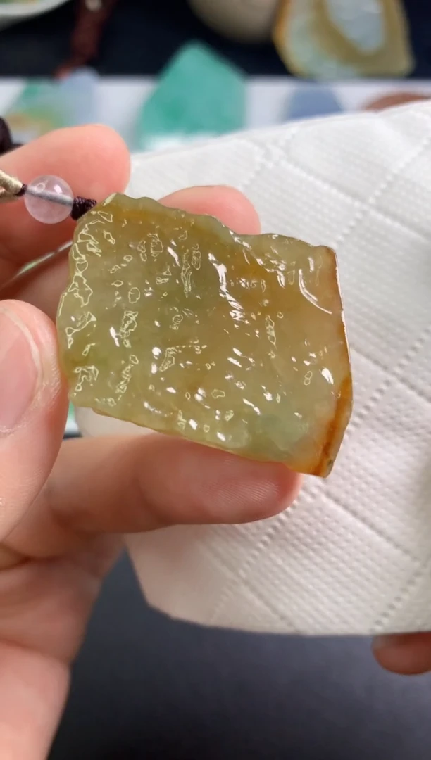 颈饰未镶嵌翡翠