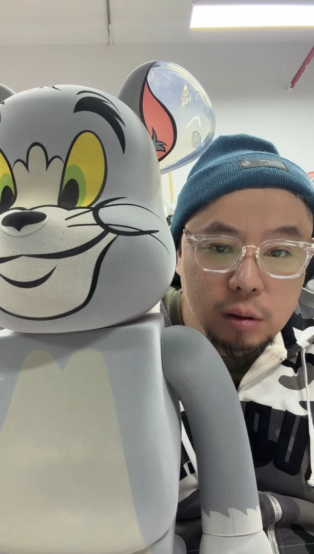 植绒猫1000%单盒