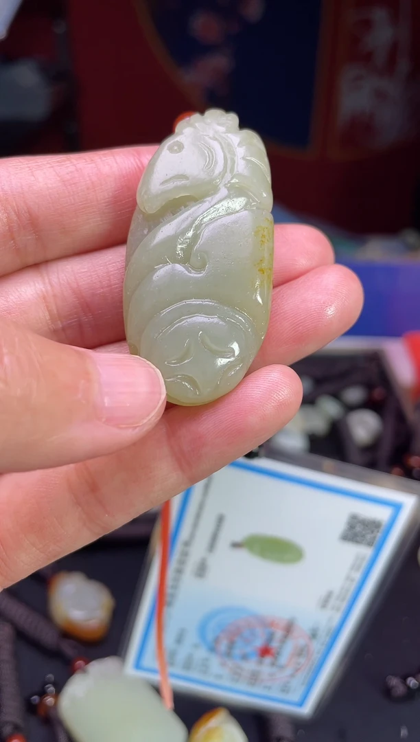 颈饰未镶嵌和田玉1