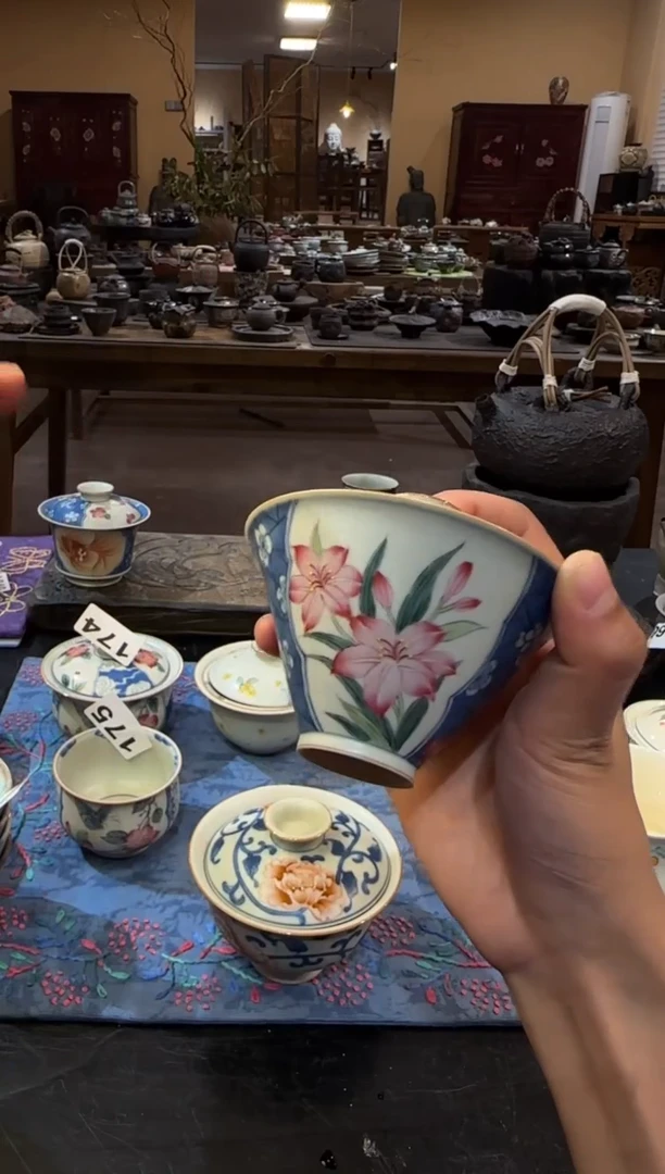 陶瓷斗彩景德镇手作器物陶艺