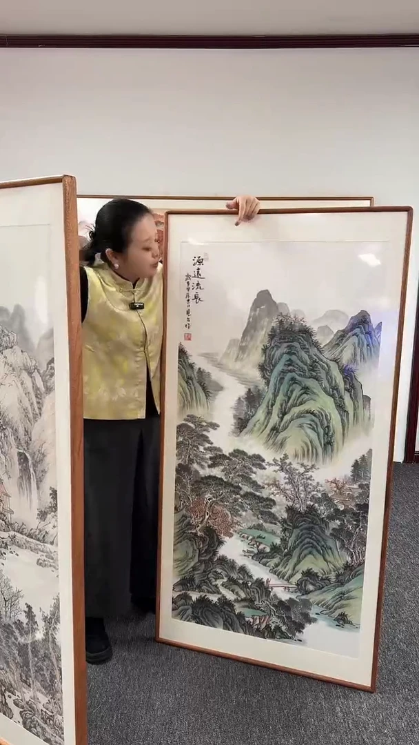 【闪购商品】国画源远流长210*80张见召