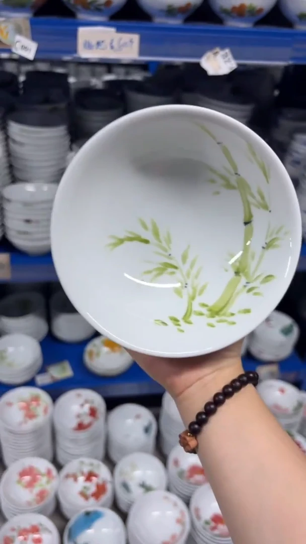 景德镇手绘釉中彩（食品级）壮壮碗