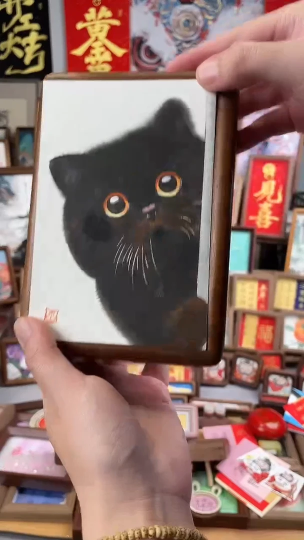 国画纯手绘书法绘画作品