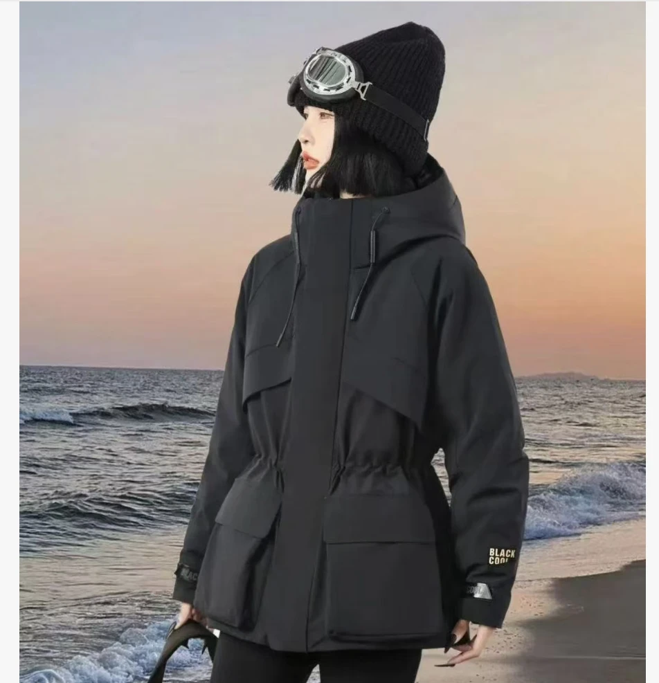 潮流款欧姐家冬季收腰棉服外套