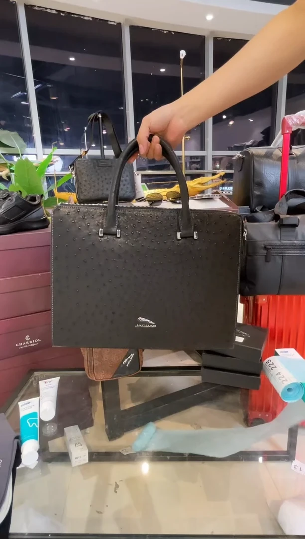 牛皮（革）韩爵绅士包包皮具224