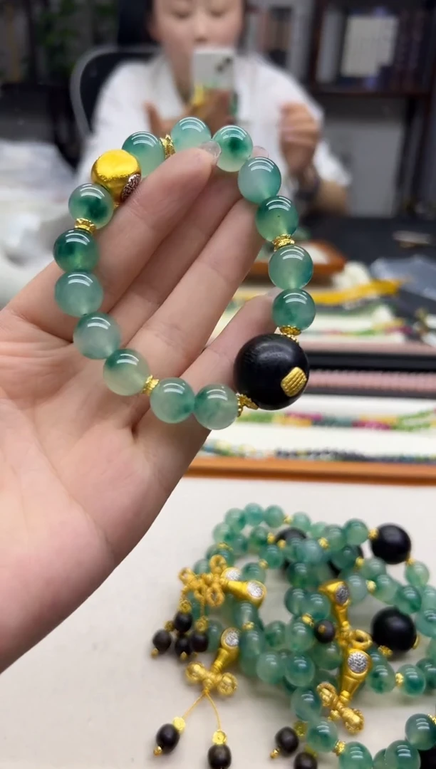未镶嵌手链翡翠DIY款S988