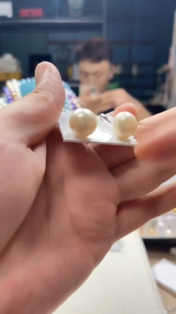 未镶嵌耳饰淡水珍珠681号