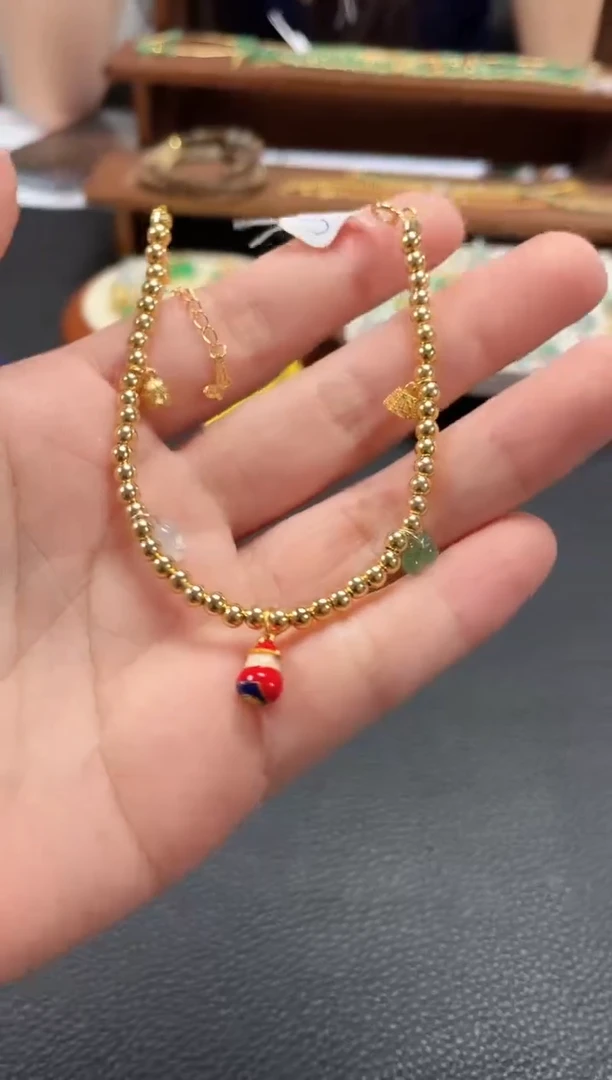 【闪购商品】翡翠套链银S925镶嵌一个  JK690