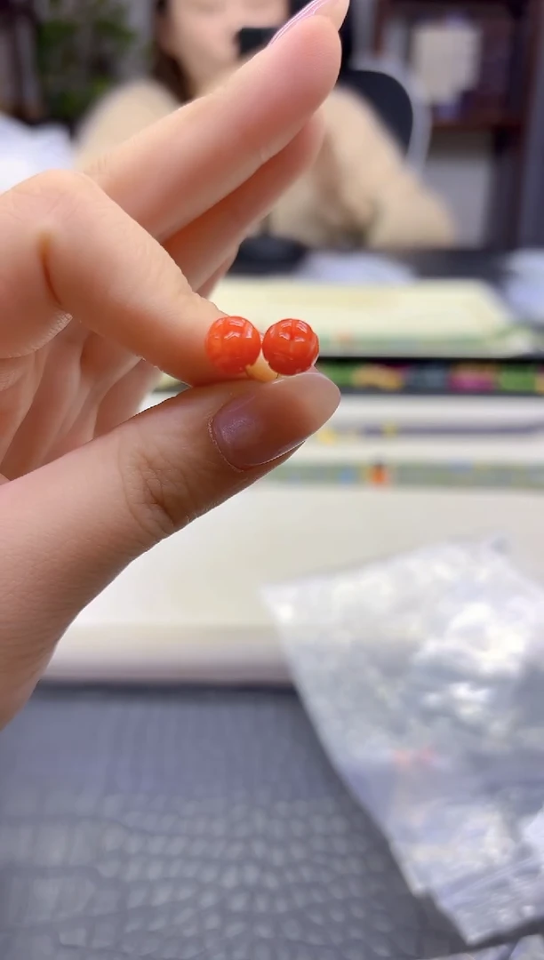 14K金镶嵌翡翠耳饰DIY款E780