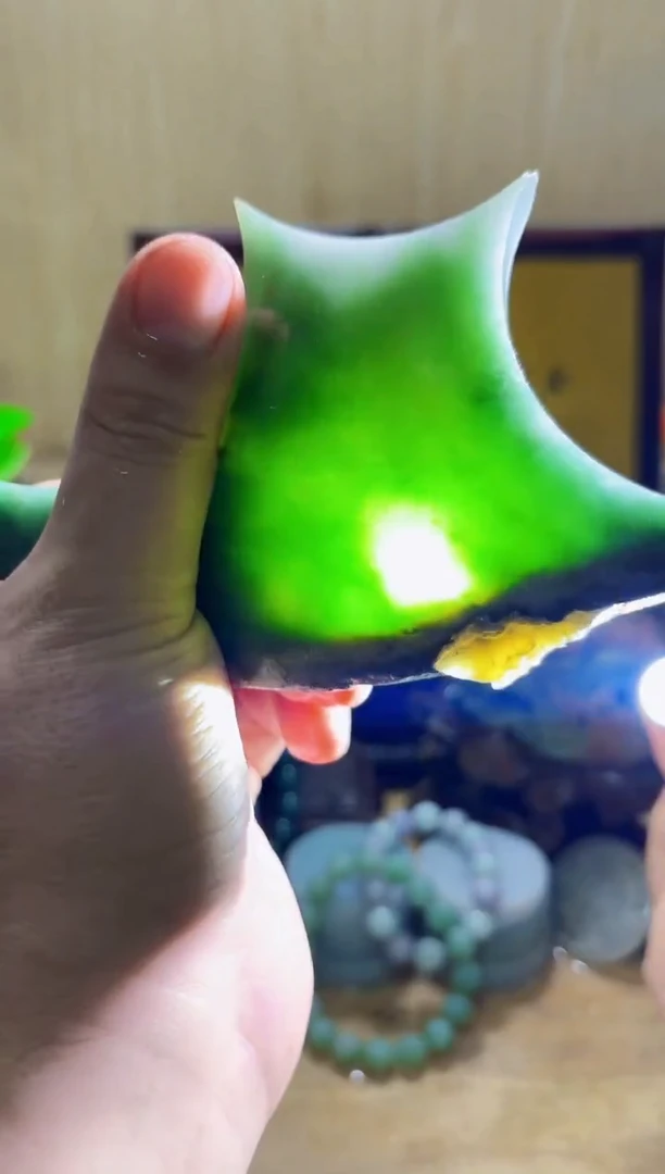 颈饰未镶嵌翡翠A货常星4564