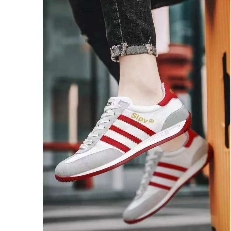 简约轻便透气跑步鞋男士运动休闲百搭