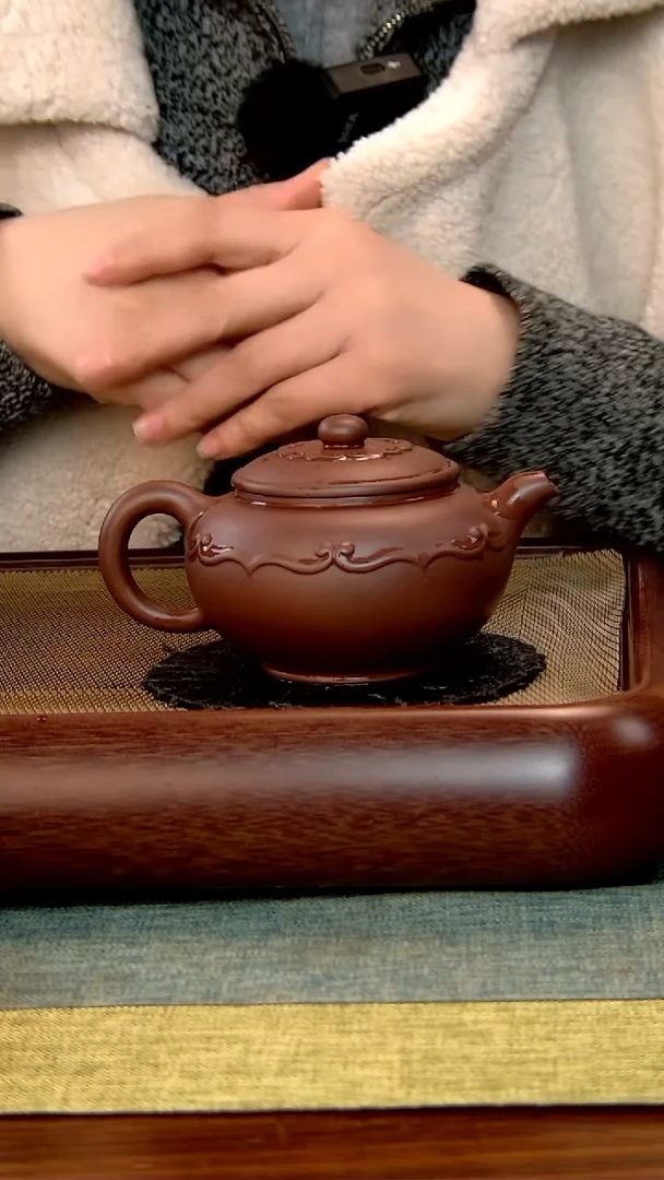 【闪购商品】紫砂茶壶13徐记福康 百年紫砂