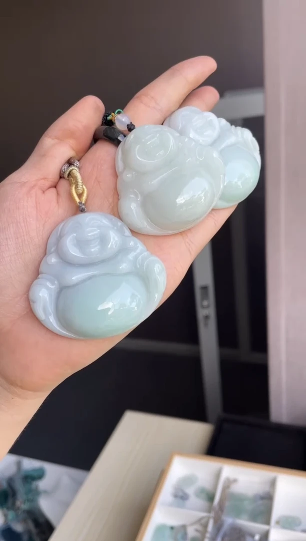 吊坠(不含链)未镶嵌翡翠天然缅甸A货翡翠多样性发其一