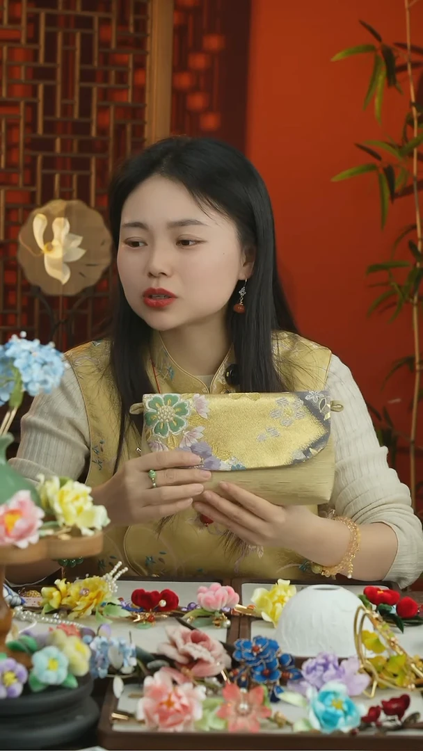 刺绣闪购纯手工非遗国风饰品