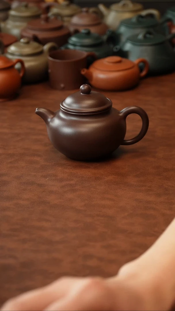 茶壶紫砂a***n景舟掇球 210CC