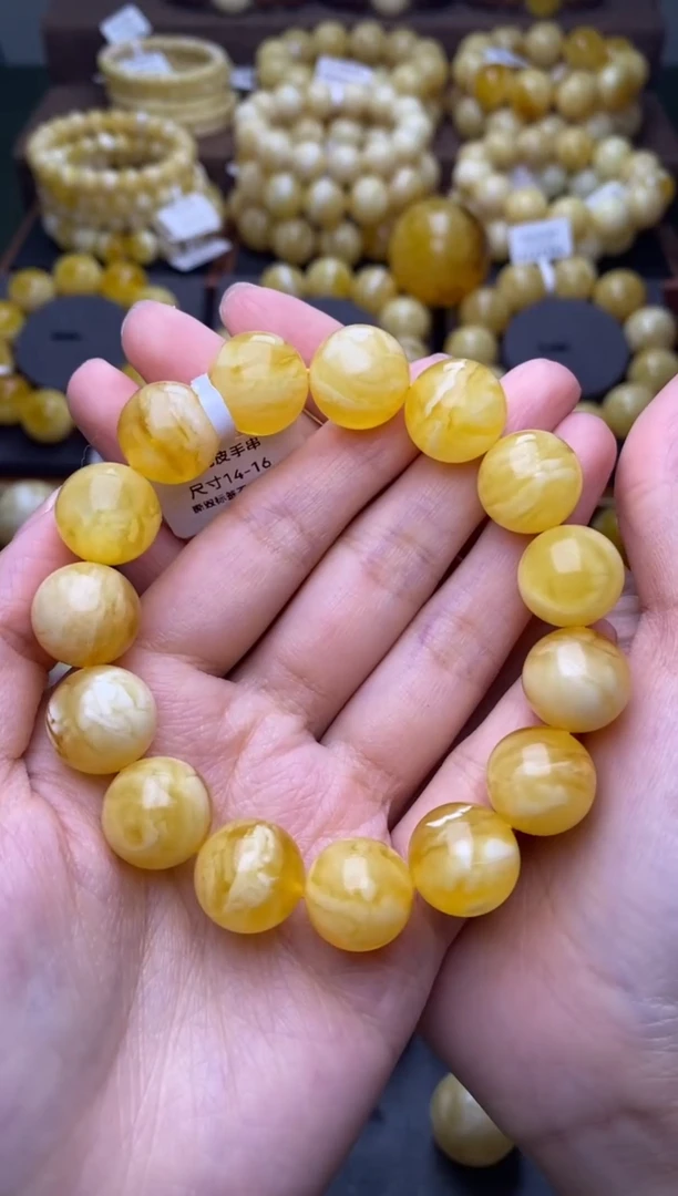 【闪购商品】琥珀裸石未镶嵌大小姐珠宝严选64