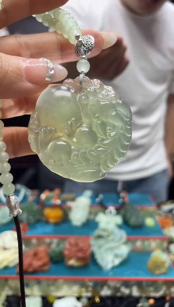 未镶嵌岫玉吊坠多样性发*货拍一发一