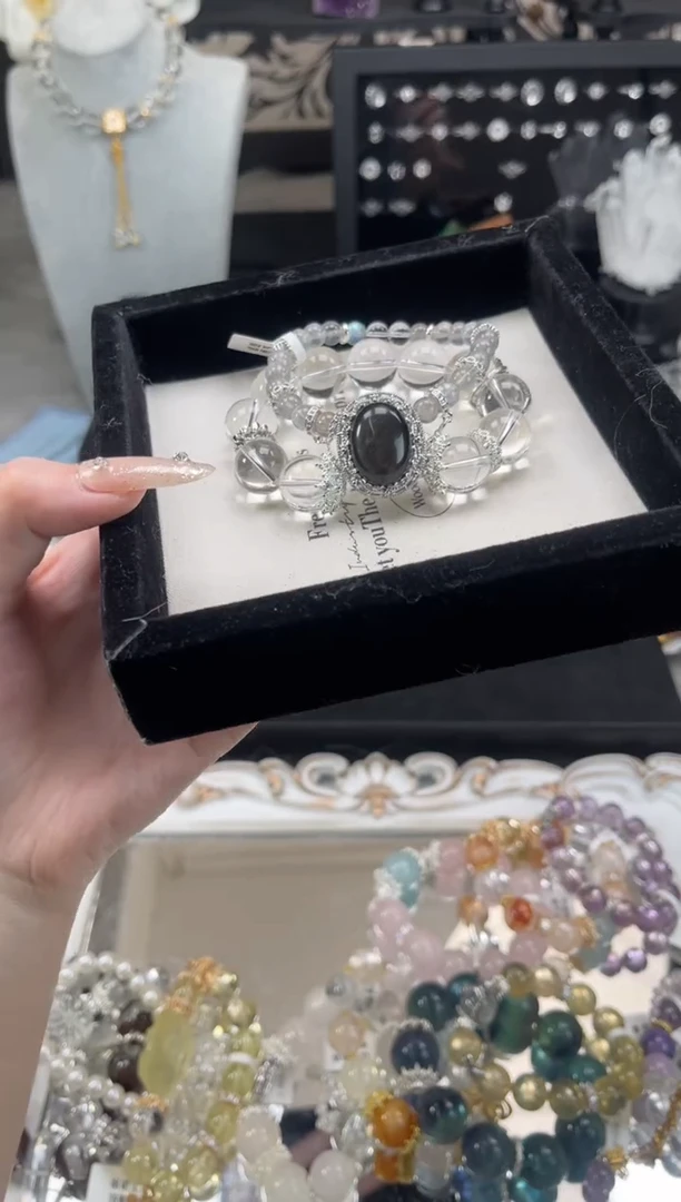 【闪购商品】水晶手链未镶嵌天然水晶 多样性发货