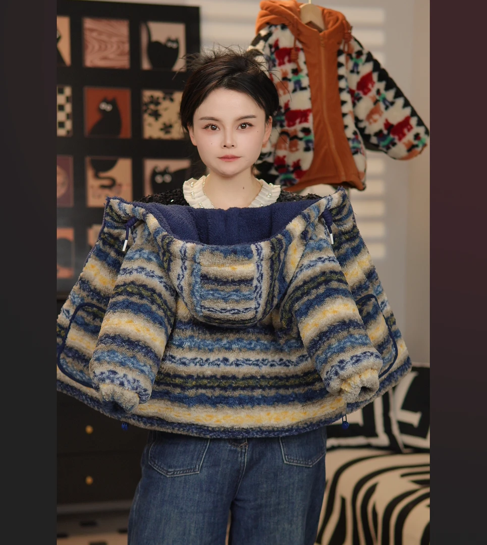 男女宝宝冬季加绒加厚棉服中小童儿童加棉连帽保暖棉衣棉袄外套潮