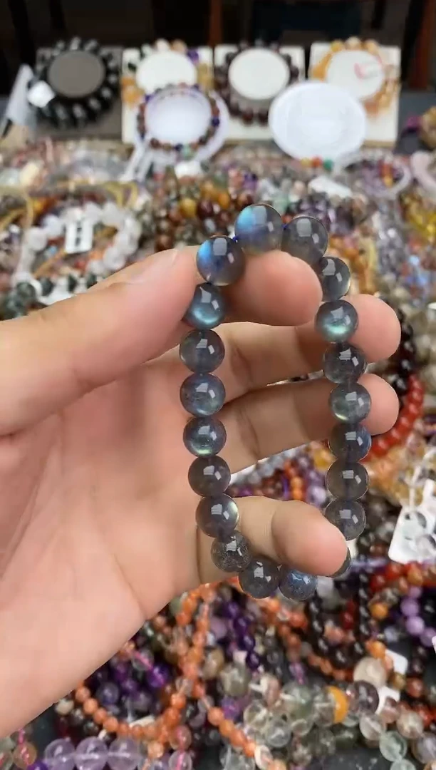 未镶嵌手链拉长石手链