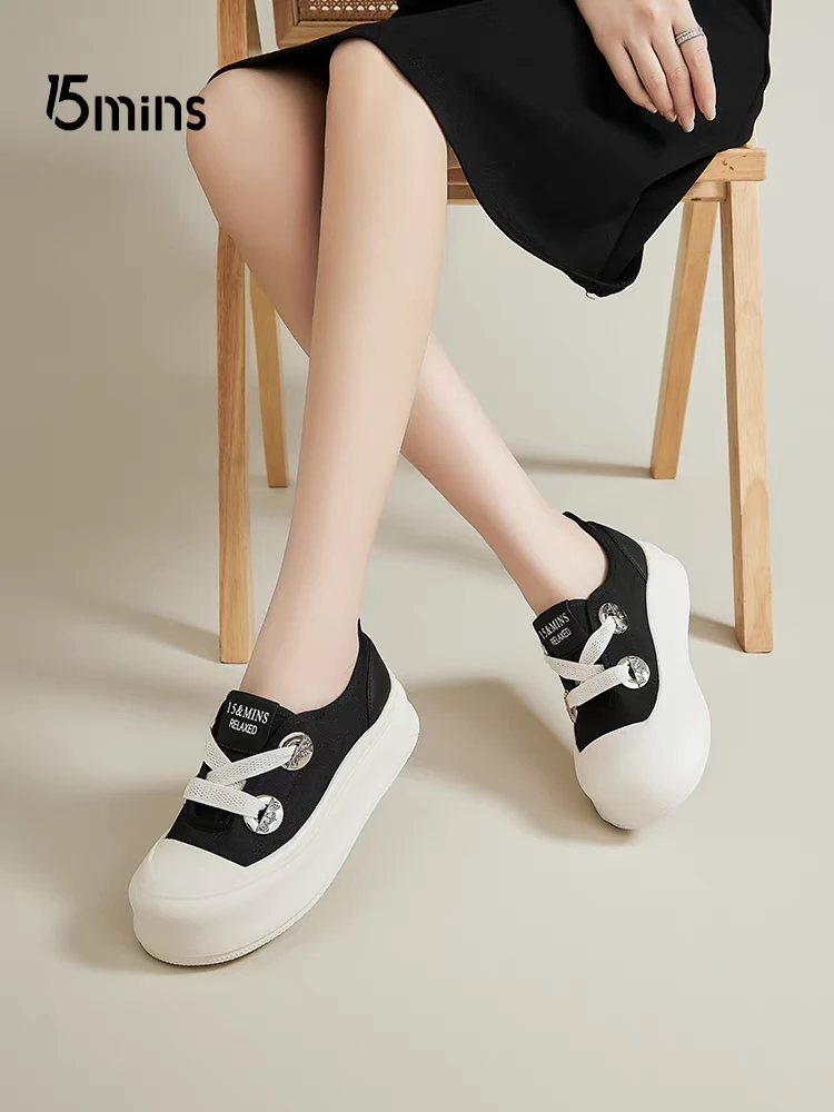 49037《幂幂同款》新款厚底真皮百搭板鞋