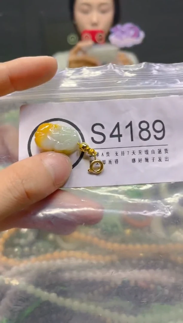 颈饰未镶嵌翡翠/S/翡翠A货，一件也是批发价