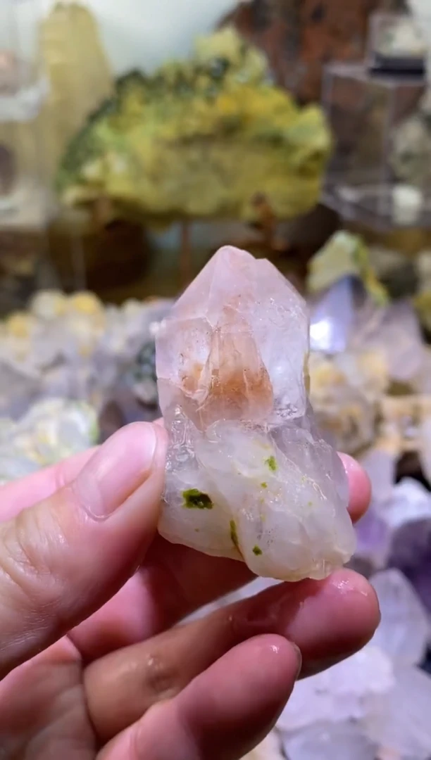 未镶嵌珠宝半成品水晶C****部四川超七花园水晶